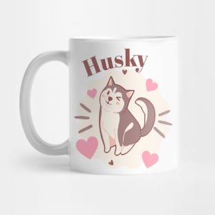 Husky Love Mug